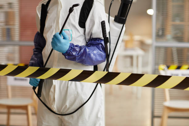 Professional Biohazard Cleanup technician working in Eureka Springs, AR